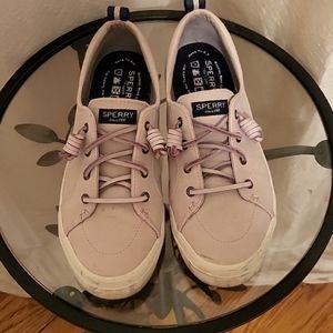 Sperry Lavender Sneakers size 8
